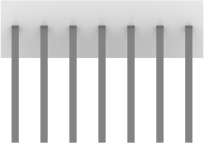 640453-7 AMP PCB Connection Systems Image 3