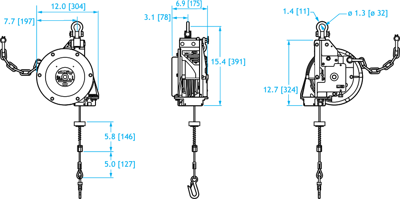 100JA Aero-Motive Spring Balancers Image 3