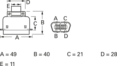 A-57/24 M Assmann WSW USB Connectors, PC Connectors Image 2