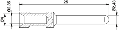 1273620 Phoenix Contact Crimp Contacts Image 2