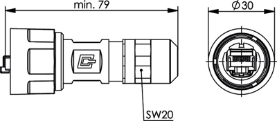 100007457 Telegärtner Modular Connectors Image 2