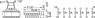 Resistor network, DIP-16, 1.5 kΩ, 0.25 W, ±2 %, 8 resistors, 4116R-1-152LF