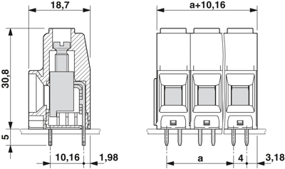 1709762 Phoenix Contact PCB Terminal Blocks Image 2