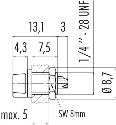 09 9750 30 03 binder Other Circular Connectors Image 2