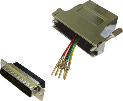 10121129 BKL Electronic Adapter for D-Sub Connectors, USB Connectors, PC Connectors