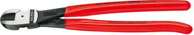 74 91 250 Knipex Side Cutters, Tip Cutters