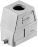 Grommet housing, size 10B, die-cast aluminum, 1xM32, straight, longitudinal bow locking, IP65/IP66, 19622100447