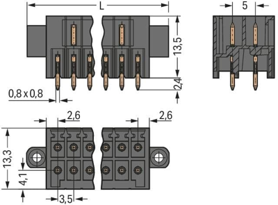 713-1402/117-000 WAGO PCB Connection Systems Image 2