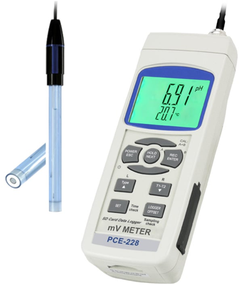 PCE-228SF PCE Instruments Conductivity, PH-Meter, Refractometer Image 1