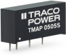 DC/DC converter, 10.8-13.2 VDC, 1 W, 2 outputs, ±12 VDC, 82 % efficiency, TMAP 1212D