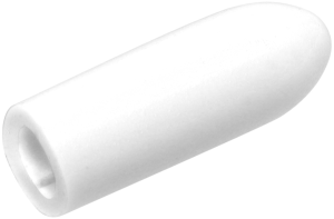 Snap-on lever cap, cylindrical, Ø 3.5 mm, (H) 11 mm, white, for toggle switch, U277/1