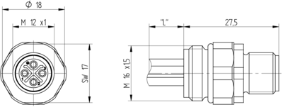 934980103 Lumberg Automation Sensor-Actuator Connectors Image 2