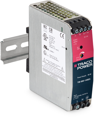 TIB 080-112EX TRACO POWER DIN Rail Power Supplies