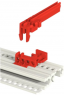 Coding Block for Accessory Type Guide Rail, PC,Bottom, Red