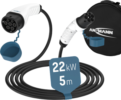 1900-0119 Ansmann eMobility Charging Cables Image 1