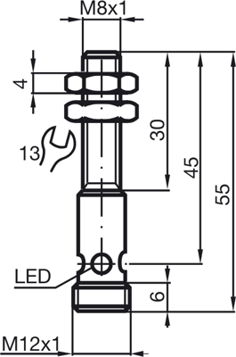 052028 PEPPERL+FUCHS Proximity Switches, Reed switches Image 2