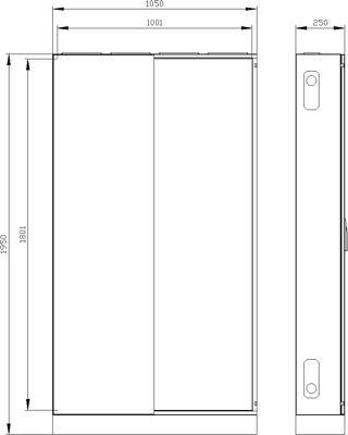 8GK1323-8KN43 Siemens Switch Cabinets, server cabinets Image 2