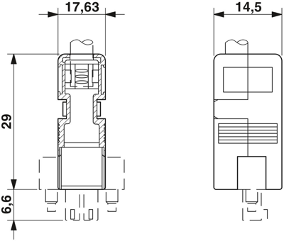 1834369 Phoenix Contact Accessories for PCB Connectors, Connector Systems Image 2