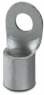 Uninsulated ring cable lug, 185 mm², 17 mm, M16, metal