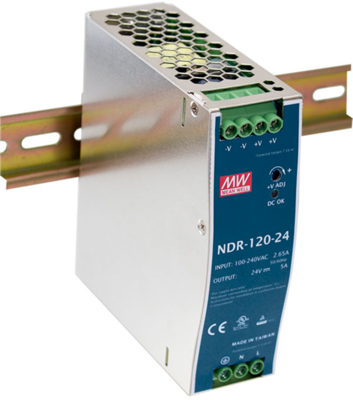 NDR-120-48 MEAN WELL DIN Rail Power Supplies