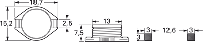 PISR-102M-04 Fastron Fixed Inductors Image 2