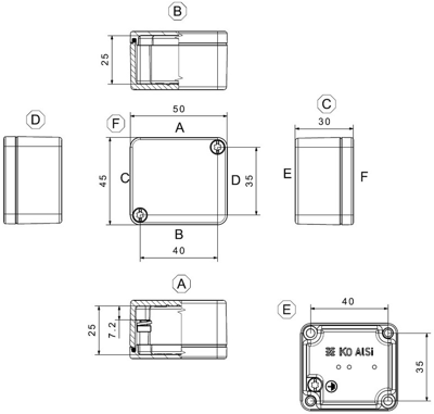 1937920000 Weidmüller General Purpose Enclosures Image 2