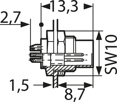 09 0481 00 08 binder Other Circular Connectors Image 2