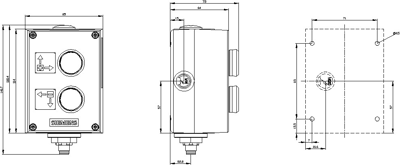 3SU1852-0AD00-4NB1 Siemens Control Devices in Housings Image 2