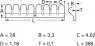 FCB-176-BLANK-406 MTC Contact Spring Strips