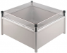 Polyester enclosure, (L x W x H) 175 x 302 x 372 mm, light gray (RAL 7035), IP67, 0500800000