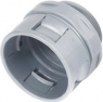 Straight hose fitting, M10, 7.5 mm, polyamide, IP65, black, (L) 8.5 mm