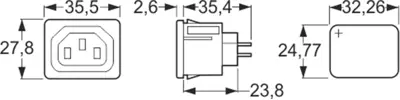 PX0783/15/63 BULGIN Device Connectors Image 2