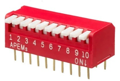 NDA-09-V APEM Slide Switches and Coding Switches