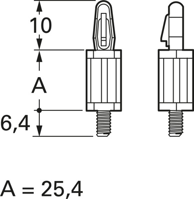 MSCBS-16-01 ESSENTRA COMPONENTS PCB Fasteners Image 5