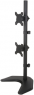 Desk mount, (W x H x D) 330 x 744 x 269 mm, for 2 LCD TV LED 13 to 27 inch, max. 20 kg, ICA-LCD-2520V