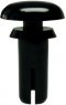 Expanding rivet, L 4.8, D 5.0, d 2.6 mm, PA 6.6, black, SR-2648B, W 1.4 mm