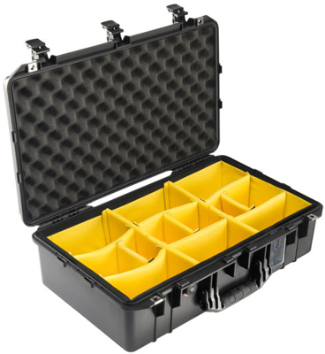 1555AIR WITH DIVIDER Peli Trolleys, bags, cases and holders Image 1