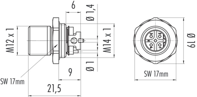 99 4441 401 05 binder Sensor-Actuator Connectors Image 2