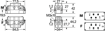 09380062601 Harting Contact Inserts Image 2