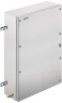 Stainless steel enclosure, (L x W x H) 150 x 350 x 550 mm, silver (RAL 7035), IP66/IP67, 1195210001