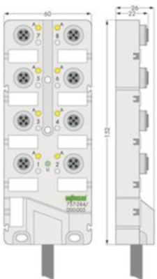 757-284/000-005 WAGO Sensor-Actuator Distribution Boxes Image 2