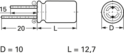 E-KS3027 Frolyt Electrolytic Capacitors Image 2