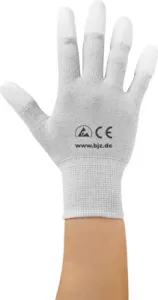 C-199 2817DR-L BJZ ESD Gloves, Wrist Straps, Toe/Heel Grounders, Overshoes