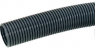 Corrugated hose, inside Ø 29 mm, outside Ø 34.5 mm, BR 65 mm, polyamide, gray