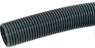 Corrugated hose, inside Ø 36 mm, outside Ø 42.5 mm, BR 90 mm, polyamide, black