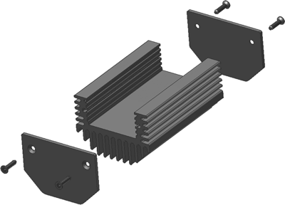 10036142 Fischer Elektronik Heat-Dissipation Cases Image 2