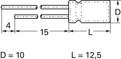 GRC00DC1021ATNL Vishay Electrolytic Capacitors Image 2