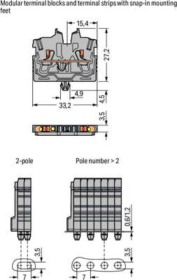 2250-311/000-014 WAGO Series Terminals Image 3