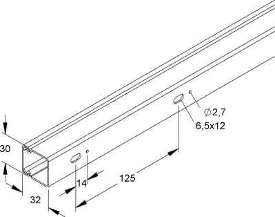 HKL3030.1 Kleinhuis Cable Channels Image 3