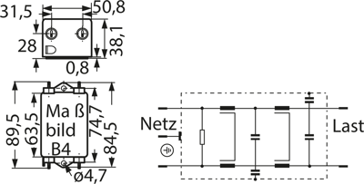 B84113C0000B030 EPCOS Interference suppression filter Image 2